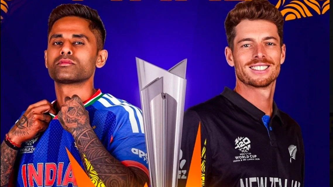 India vs New Zealand Set for ICC T20 World Cup 2026 Final Showdown