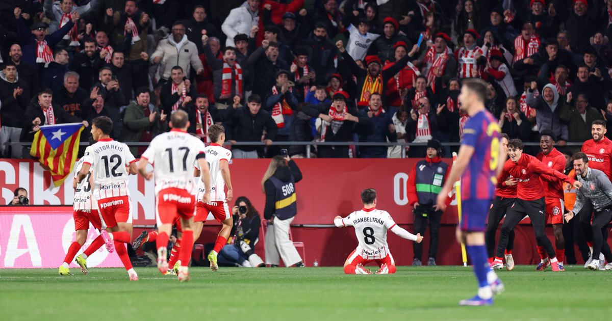 Girona 2–1 Barcelona: Late Beltrán winner stuns title hopefuls