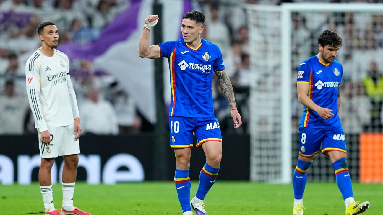 Getafe Stun Real Madrid with Satriano Wonder-Strike at Bernabéu