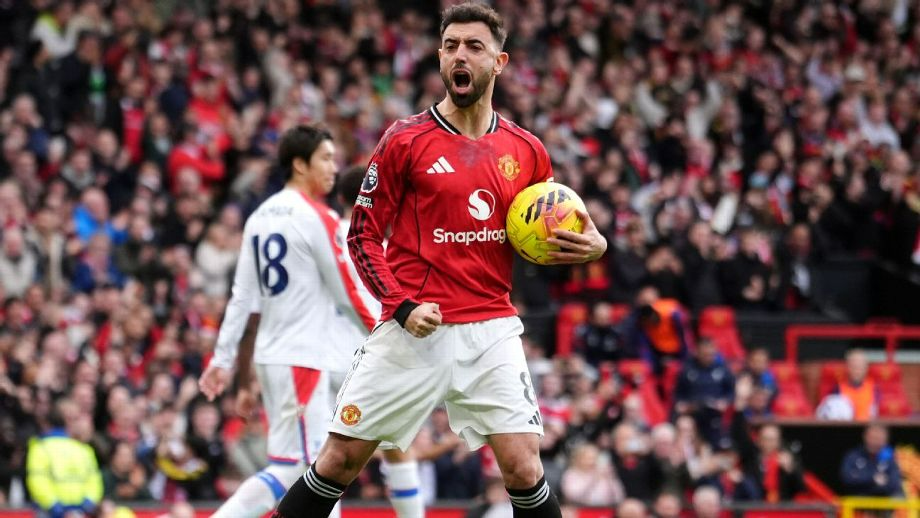 Man United 2-1 Crystal Palace Fernandes & Sesko Lead Comeback After Lacroix Red