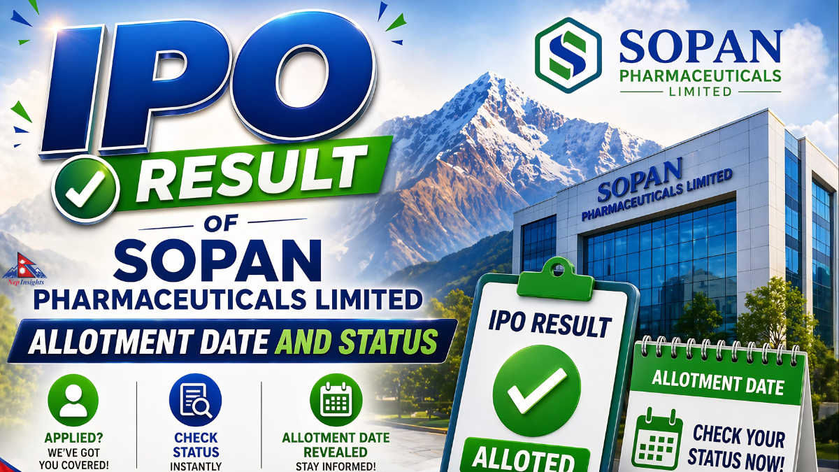 IPO Result of Sopan Pharmaceuticals Limited: Allotment Date and How to Check
