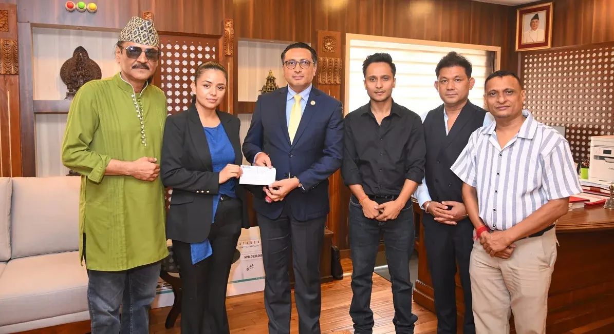 Parvati Film Team Donates Over NPR 11 Lakh to Prime Minister’s Disaster Relief Fund