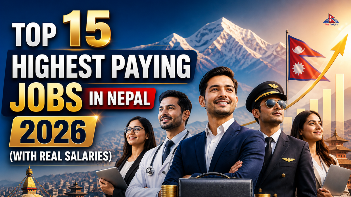 Top 15 Highest Paying Jobs in Nepal 2026 (With Real Salaries) | Nepinsights