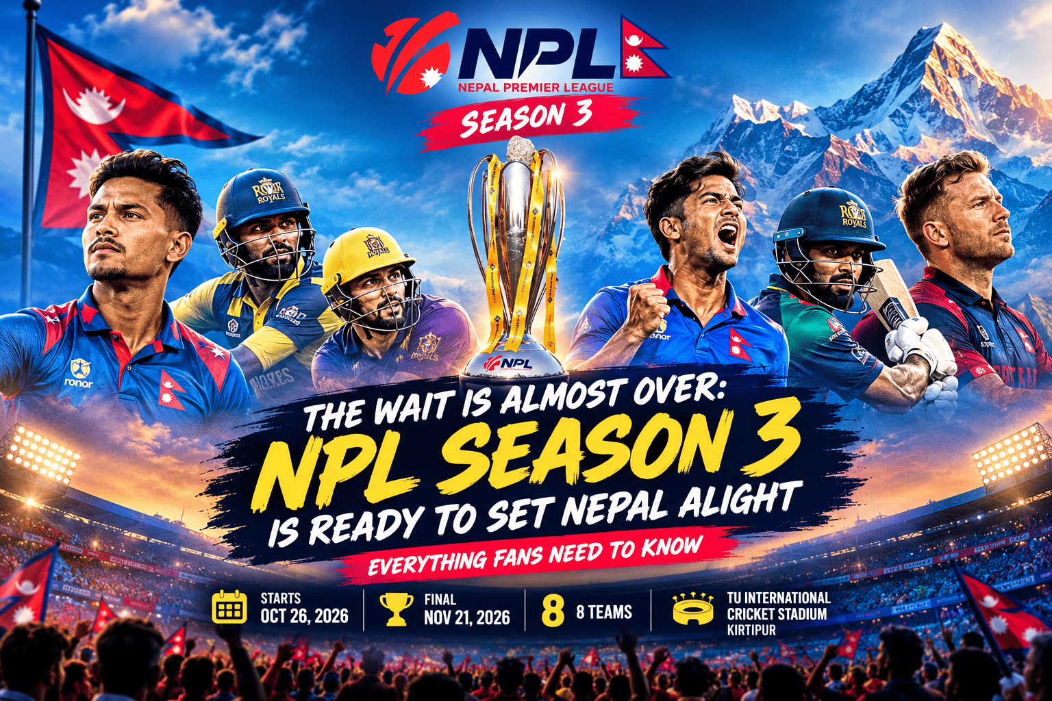 NPL Season 3: Schedule, Teams, Players & Everything to Know