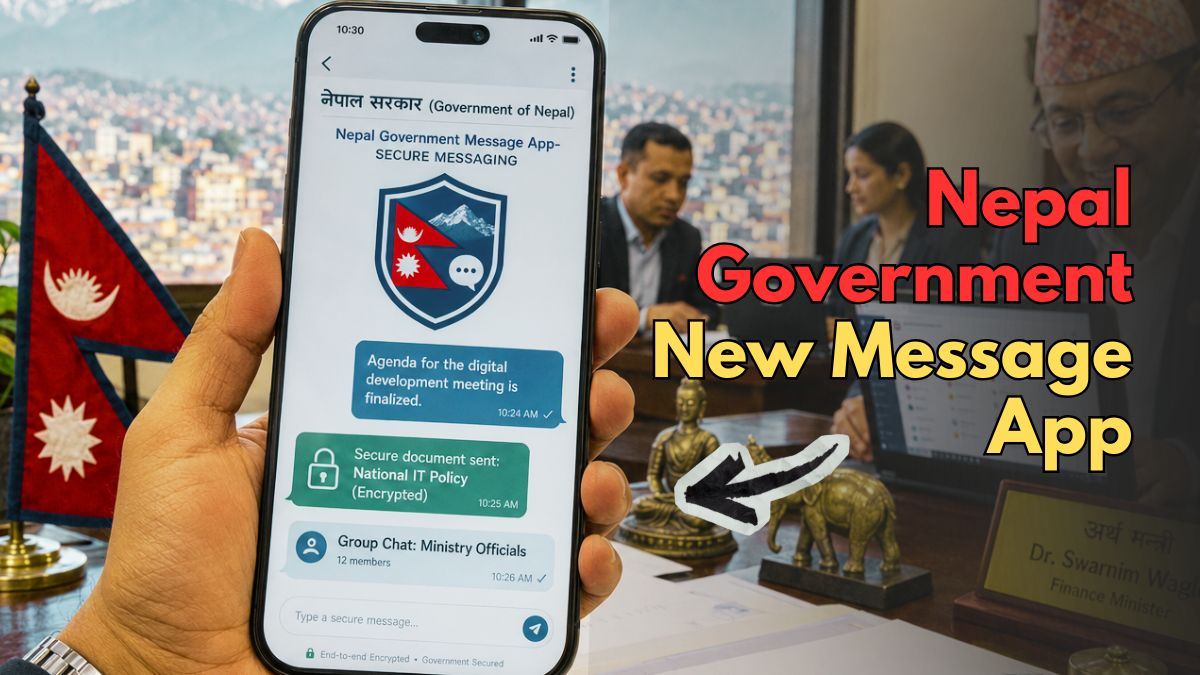 Nepal Government Ready with Its New Message App Like Whatsapp | Nepinsights