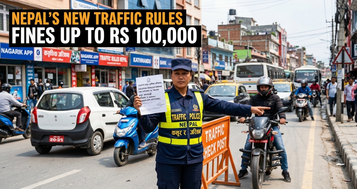 Nepal Proposes Massive Traffic Fines Up to Rs 100,000: Everything You Need to Know About the New Transport Bill