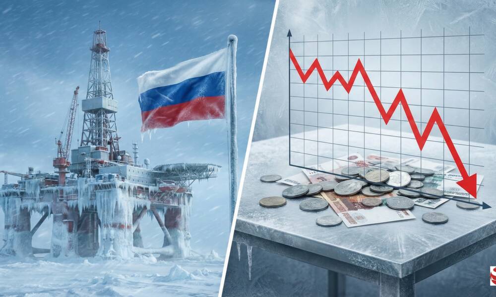 Russia Oil and Gas Revenue Drops Sharply in Early 2026