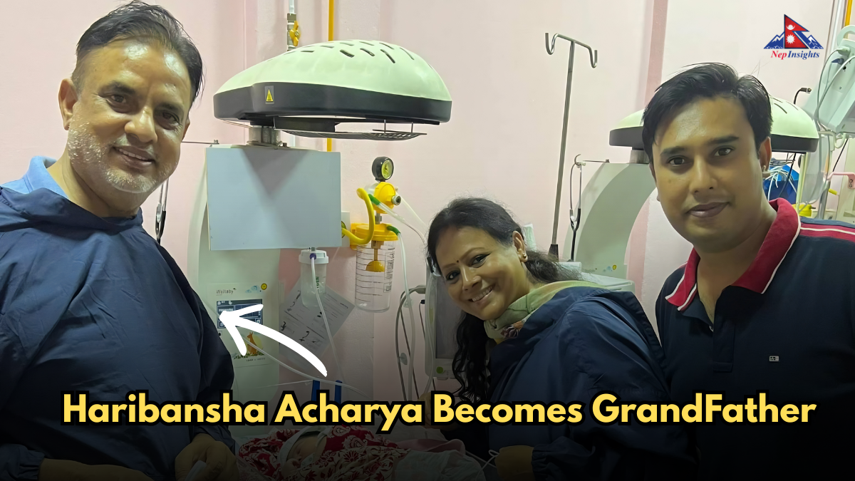 Legendary Actor Haribansha Acharya Becomes a Grandfather: A New Addition to the Acharya Family