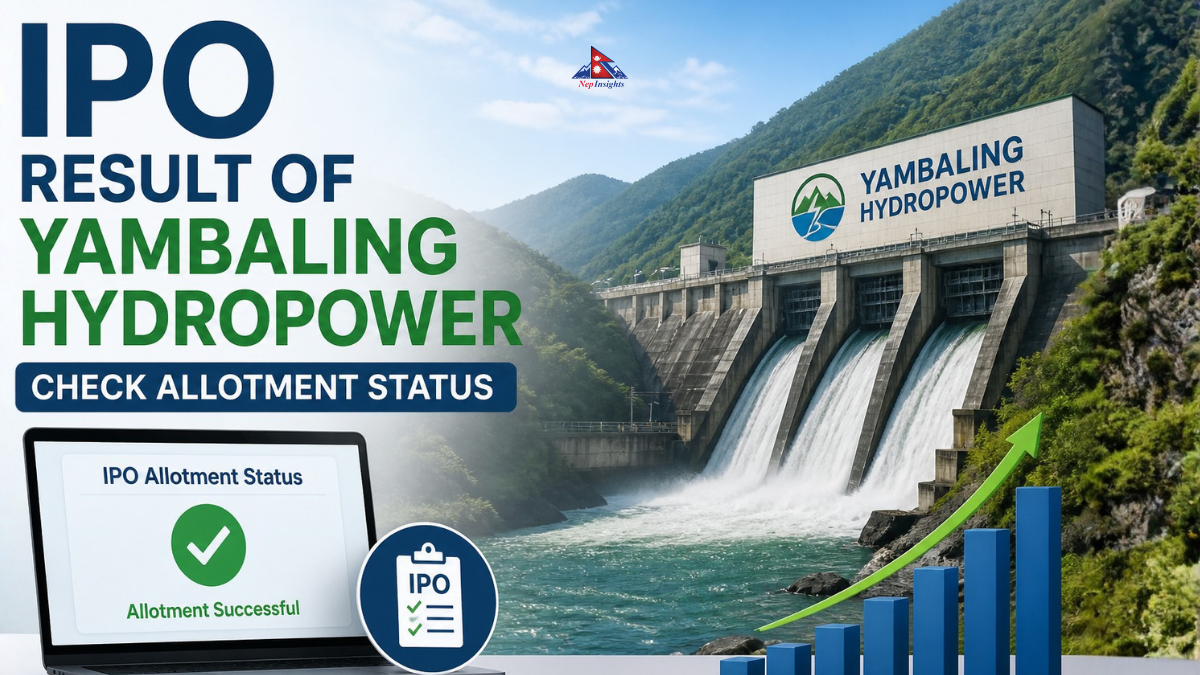 IPO Result of Yambaling Hydropower: Complete Guide to Check Allotment Status | Nepinsights
