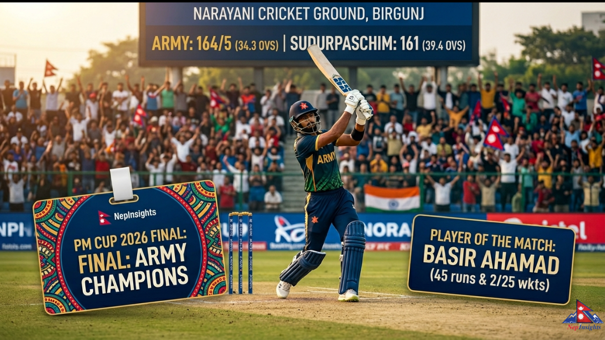 Tribhuwan Army Club Wins PM Cup 2026 Final: A Dramatic Finish in Birgunj | Nepinsights