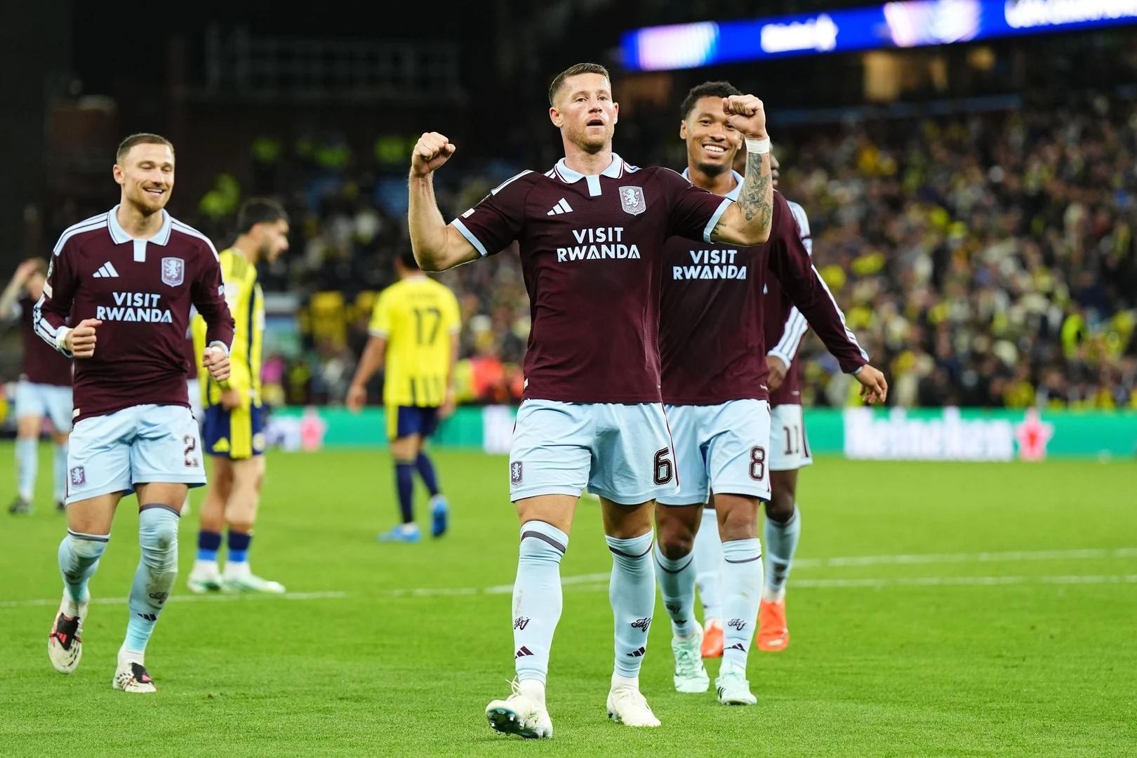Aston Villa Cruise Past Fenerbahce 6-0 to Record Biggest European Victory
