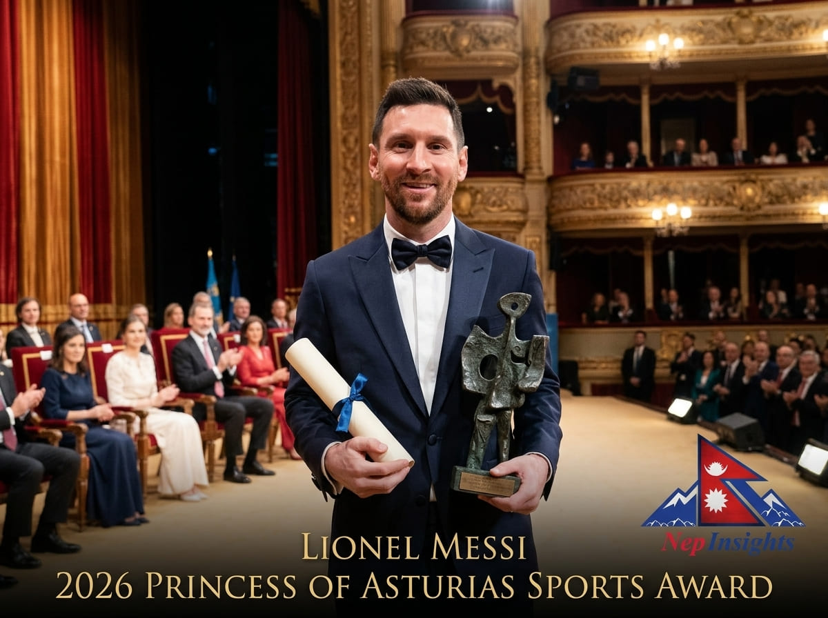 Lionel Messi Makes History with 2026 Princess of Asturias Sports Award