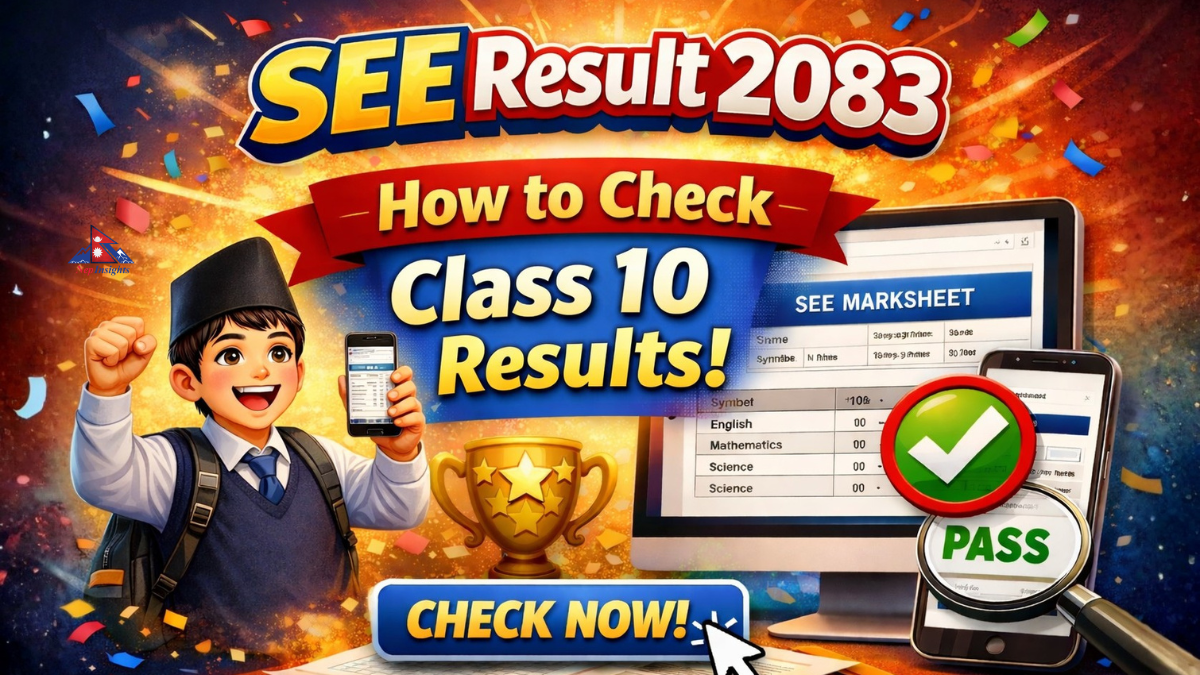 SEE Result 2083: How to Check Class 10 Results with Marksheet Online