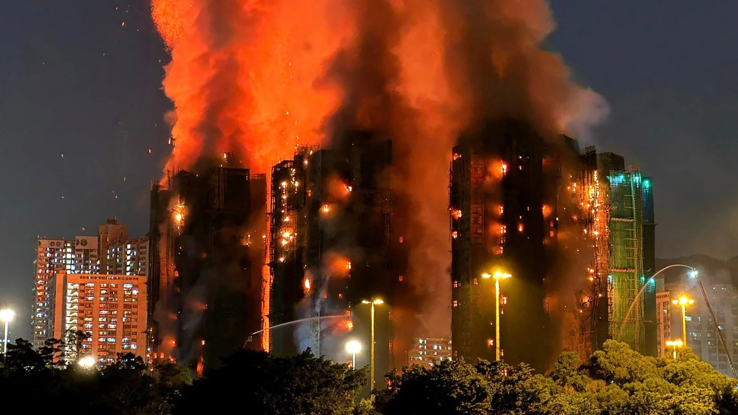 Hong Kong Fire Probe Leads to Charges Against Two Firms and Seven Individuals