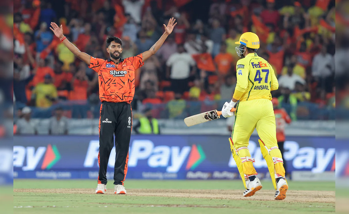 Sunrisers Hyderabad Secure IPL 2026 Playoff Spot with 5-Wicket Win Over Chennai Super Kings