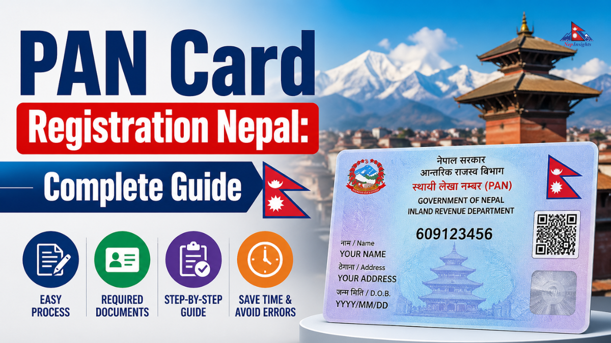 PAN Card Registration Nepal: Offline and Online Steps | Nepinsights