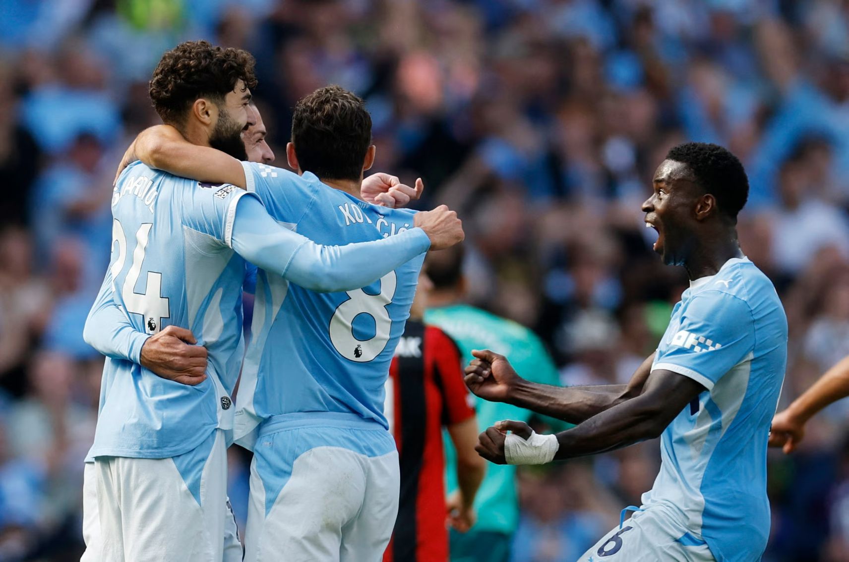 Manchester City 2-1 Bournemouth Cherki Inspires Dramatic Late Comeback