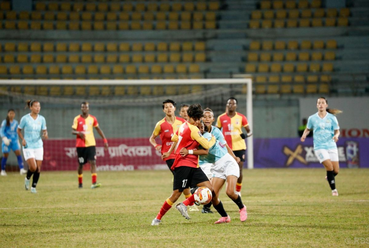 East Bengal Held to Goalless Draw by APF in SAFF Club Women’s Championship