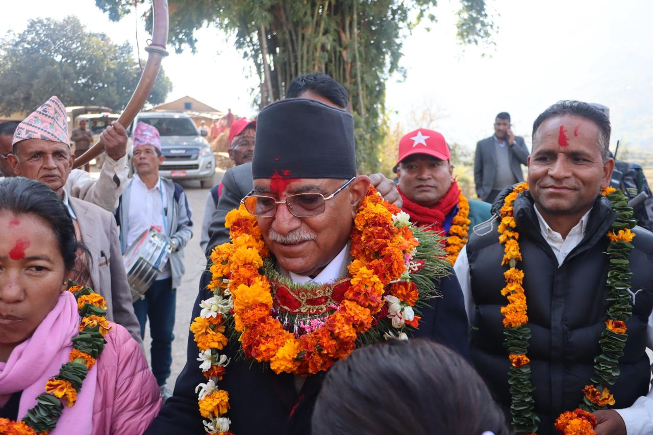 Pushpa Kamal Dahal ‘Prachanda’ Wins Rukum East by Large Margin